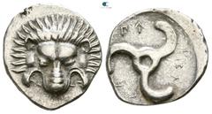 Greek Dynasts of Lycia. Uncertain mint. Perikles 380-360 BC. 1/3 Stater AR 15mm., 2,71g. good very fine