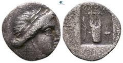 Greek Lycia. Olympos. Lycian League circa 167-100 BC. Hemidrachm AR 13mm., 1,71g. very fine