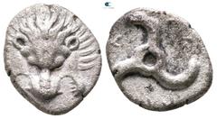 Greek Dynasts of Lycia. Uncertain mint. Perikles circa 380-360 BC. 1/3 Stater AR 13mm., 2,30g. nearly very fine