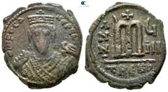 Byzantine Phocas. AD 602-610. Byzantine Follis Æ 27 mm., 9,63 g. very fine