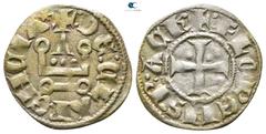 Medieval Florent AD 1289-1297. Denier AR 18mm., ,78g. very fine