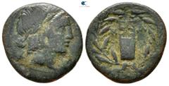 Greek Lycia. Masikytes. Lycian League circa 23-18 BC. Bronze Æ 22 mm., 5,48 g. nearly very fine