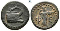 Greek Lycia. Phaselis circa 190-167 BC. Bronze Æ 19 mm., 3,97 g. very fine