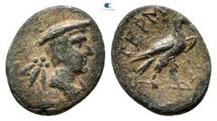 Greek Lycia. Termessos Minor circa 100-0 BC. Bronze Æ 13 mm., 1,15 g. very fine