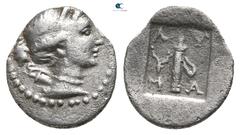 Greek Lycia. Lycian league, Masikytes circa 27-20 BC. 1/4 Drachm AR 13 mm., 0,80 g. very fine