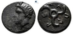 Greek Dynasts of Lycia. Uncertain mint. Perikles 380-360 BC. Bronze Æ 12 mm., 1,79 g. very fine