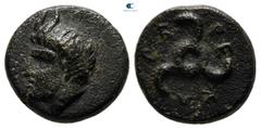 Greek Dynasts of Lycia. Uncertain mint. Perikles circa 380-360 BC. Bronze Æ 12 mm., 2,24 g. very fine
