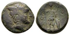 Greek Lycia. Oinoanda circa 200-100 BC. Bronze Æ 15 mm., 3,84 g. fine