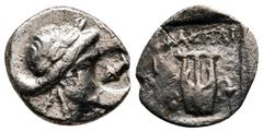 Greek Lycia. Phaselis after 168 BC. Drachm AR 13 mm., 2,23 g. very fine