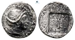 Greek Lycia. Masikytes circa 27-20 BC. 1/4 Drachm AR 12 mm, 0,91 g nearly very fine