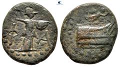 Greek Lycia. Phaselis circa 81-27 BC. Bronze Æ 17 mm, 4,04 g very fine