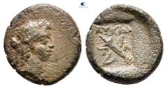 Greek Lycia. Tlos circa 100 BC. Bronze Æ 12 mm, 1,49 g very fine