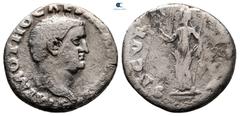 Roman Imperial Otho AD 69. Rome Denarius AR 18 mm, 2,92 g IMP M OTHO CAESAR AVG TR P, bare head of Otho to right / SECVRITAS P R, Securitas standing front, head to left, holding wreath in her right ha