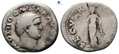 Roman Imperial Otho AD 69. Rome Denarius AR 19 mm, 2,95 g IMP M OTHO CAESAR AVG TR P, bare head of Otho to right / SECVRITAS P R, Securitas standing front, head to left, holding wreath in her right ha