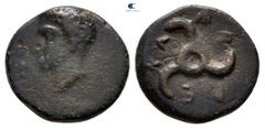 Greek Dynasts of Lycia. Uncertain mint. Perikles 380-360 BC. Bronze Æ 13 mm, 1,72 g very fine