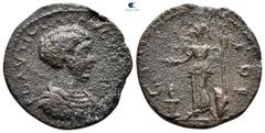 Roman Provincial Corinthia. Corinth. Plautilla. Augusta AD 202-205. Struck circa AD 201-204 Diassarion (2 Assaria) Æ 22 mm, 4,94 g PLAVTILLAE AVGVS[TAE], draped bust right / C[LI] COR (Colonia Laüs Iu