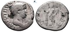 Roman Imperial Otho AD 69-69. Rome Denarius AR 16 mm, 2,96 g IMP OTHO [CAESAR AVG TR P], bare head of Otho to right / PON[T MAX], Ceres standing front, head to left, holding two grain ears in her righ