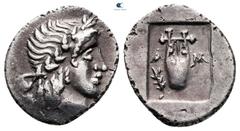 Greek Lycia. Masikytes circa 40-20 BC. Hemidrachm AR 15 mm, 1,43 g very fine