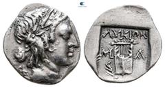 Greek Lycia. Lycian league circa 35-30 BC. Hemidrachm AR 12 mm, 1,23 g very fine