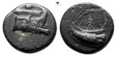 Greek Lycia. Phaselis circa 250-200 BC. Bronze Æ 11 mm, 1,21 g very fine