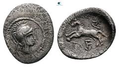Greek Dynasts of Lycia. Uncertain mint. Uncertain Dynast 500-400 BC. Hemiobol AR 9 mm, 0,31 g very fine