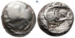 Greek Dynasts of Lycia. Uncertain mint. Uncertain Dynast 480-430 BC. Stater AR 18 mm, 9,42 g nearly very fine