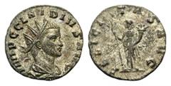 Claudius II Gothicus, 268-270. Antoninianus (Billon, 20mm, 2.89 g 6), Rome, 268-269. IMP C CLAVDIVS AVG Radiate, draped and cuirassed bust of Claudius Gothicus to right. Rev. FELICITAS AVG Felicitas s