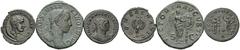 Large Lots ROMAN. A lot 3rd century Roman coins. Includes: Severus Alexander, AD 222-235, AE Sestertius, Rome mint, RIC IV 616, Banti 165 corr.; Diva Mariniana, Died before AD 253, Billon Antoninianus