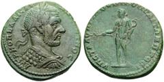 Roman Imperial & Provincial THRACE. Nicopolis ad Istrum. Macrinus, 217-218. (Bronze, 26 mm, 10.42 g, 7 h), Statius Longinus. AYT K M OPEΛΛI CEY MAKPEINOC Laureate draped and cuirassed bust of Macrinus