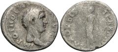Roman Imperial Otho, 69. Denarius (Silver, 19.5 mm, 2.98 g, 7 h), Rome, 15 January - 9 March 69. IMP OTHO CAESAR AVG TR P Bare head of Otho to right. Rev. PAX ORBIS TERRARVM Pax standing to left holdi