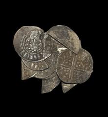 English Medieval Coins Henry II to Henry III - Short and Voided Long Cross Group [13] 12th-13th century AD. Group comprising: short cross issues (5; cut halfpennies (4, 1 broken), penny, Giffrei at Lo
