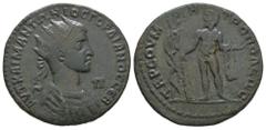 Ancient Roman Imperial Coins - Gordian III - Tarsos - Herakles 5 Assaria 238-244 AD. Cilicia mint. Obv: AYT KAI M ANTWNIOC GORDIANOC CEB legend with pi to right field with radiate, draped and cuirasse