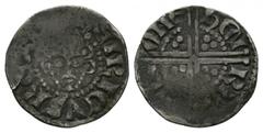 Medieval - Henry III - Oxford / Henri - LC Penny 1248-1250 AD. Class 3a2. Obv: facing bust with HENRICVS REX III legend. Rev: long voided cross and pellets with HEN RIO NOX ONE legend for the moneyer 