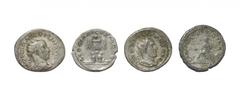Coins - Roman Imperial Fine-very fine. Ancient Roman Imperial Coins - Gordian III to Gallienus - Antoninianii [4] 3rd century AD. Group comprising antoniniianii of: Gordian III (Concordia); Philip I (