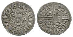Coins - English Medieval English Medieval Coins - Henry III - Canterbury / Willem - Class 5d3 Long Cross Penny. Circa 1256 AD. Class 5d3. Obv: facing bust with sceptre and HENRICVS REX III legend. Rev