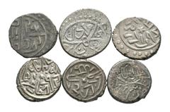 Coins - World World Coins - Islamic - Ottoman - Bayezit II - Akce Group [6]. 1481-1512 AD (886-918 AH"). Kratova mint. Obv: Arabic inscription within circular border. Rev: Arabic inscription around ce