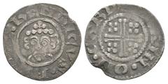 Coins - English Medieval English Medieval Coins - Henry II - Carlisle / Alain - Short Cross Penny. 1180-1189 AD. Class 1b. Obv: facing bust and sceptre with HENRICVS.REX legend. Rev: short voided cros