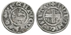 Coins - English Medieval English Medieval Coins - Henry III - Canterbury / Iun - Short Cross Penny. 1217-1242 AD. Class 7a. Obv: facing bust and sceptre with HENRICVS REX legend. Rev: short voided cro