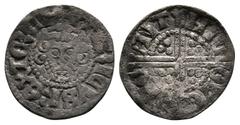 Coins - English Medieval English Medieval Coins - Henry III - Canterbury / Nicole - Long Cross Penny. 1248-1250 AD. Class 2b. Obv: facing bust with HENRICVS REX TERCI legend. Rev: voided long cross an