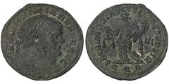 Roman coins Empire Maximinus Daia II (305-313) Follis ROME Moneta standing l.Ø 27 mm RIC 123 sim. 8.20 g. VF+