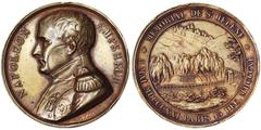 World coins France Napoleon I (1804-1814) Medal 1840 Paris Memorial in St. Helena. Ø 41 mm Br. 1990. 32.44 g. VF+