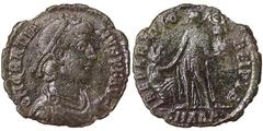 Roman coins Empire Gratianus (366-383 AD) Æ Issue 378-383 AD Aquileia SMAQP, Ø 23 mm RIC IX 30a, Paolucci-Zub 722. 3.49 g. R A.XF