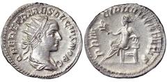 Roman coins Empire Herennius Etruscus (250-251 AD) Antoninianus Rome Ø 22 mm Montenegro 3428. 3.67 g. NC XF+