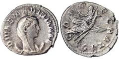 Roman coins Empire Mariniana (253-256 AD) Antoninianus Rome Ø 22 mm Montenegro 3702. 4.29 g. R VF+