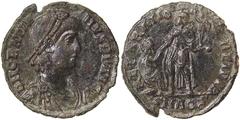 Roman coins Empire Gratianus (366-383 AD) Æ Issue 378-383 AD Aquileia SMAQS, Ø 23 mm RIC IX 30a, Paolucci-Zub 722. 4.52 g. RR XF