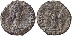 Roman coins Empire Honorius (393-423 AD) Æ Issue 388-402 AD Aquileia AQS, Ø 12,5 mm RIC IX 58d, Paolucci-Zub 819. 1.46 g. R F