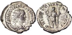 Roman coins Empire Hostilianus (250-251 AD) Antoninianus Rome RIC 181 d. 4.18 g. R A.XF