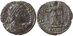 Roman coins Empire Valentinian I (364-375 AD) Æ Issue 367-375 AD Aquileia SMAQP. RIC IX 9aIII, Paolucci-Zub 643. 2.17 g. Q.BB