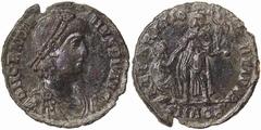 Roman coins Empire Gratianus (366-383 AD) Æ Issue 378-383 AD Aquileia SMAQS. RIC IX 30a, Paolucci-Zub 722. 4.52 g. RR SPL