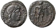 Roman coins Empire. Empire Valentinian I (364-375 AD) Nummus Siscia Ae. RIC 5a. 2.82 g. VG